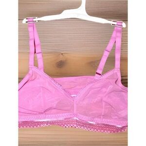 BOGO Women's XL Auden Soft Wireless Bralette Pink 38DD, 40D
